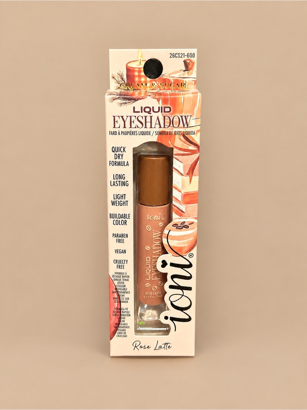 ioni Liquid Eyeshadow Cream & Sugar Rose Latte